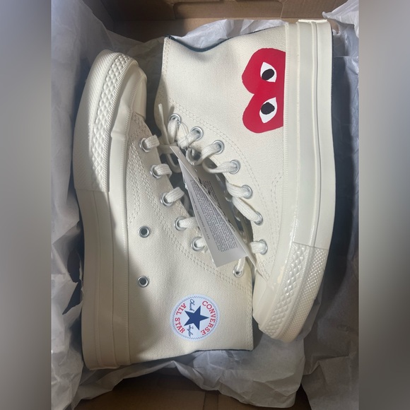 Comme Des Garçons x Converse. Brand new w/ box. Size 4 Men/6 Women - Picture 3 of 5